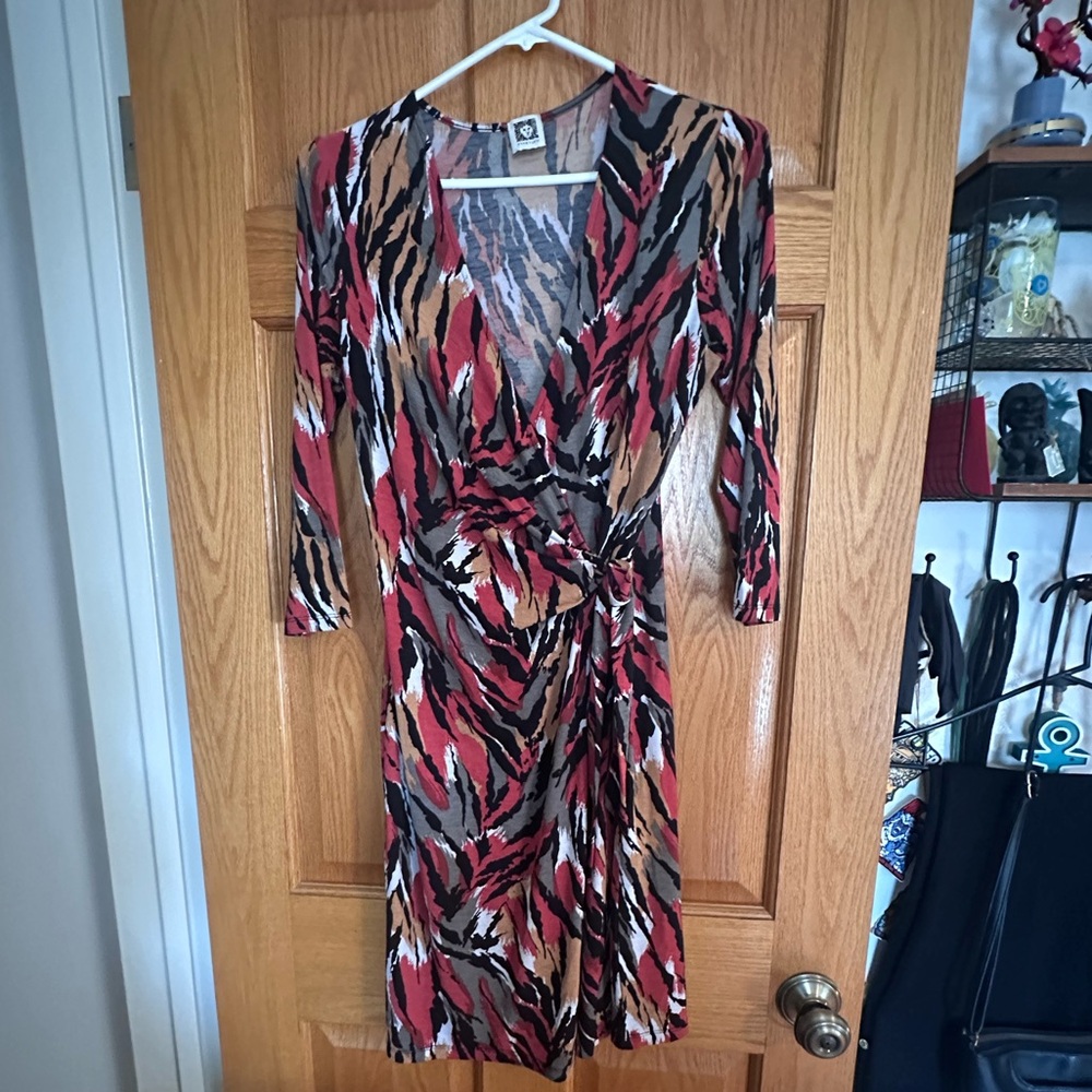 Anne Klein Wrap Dress - Picture 2 of 9